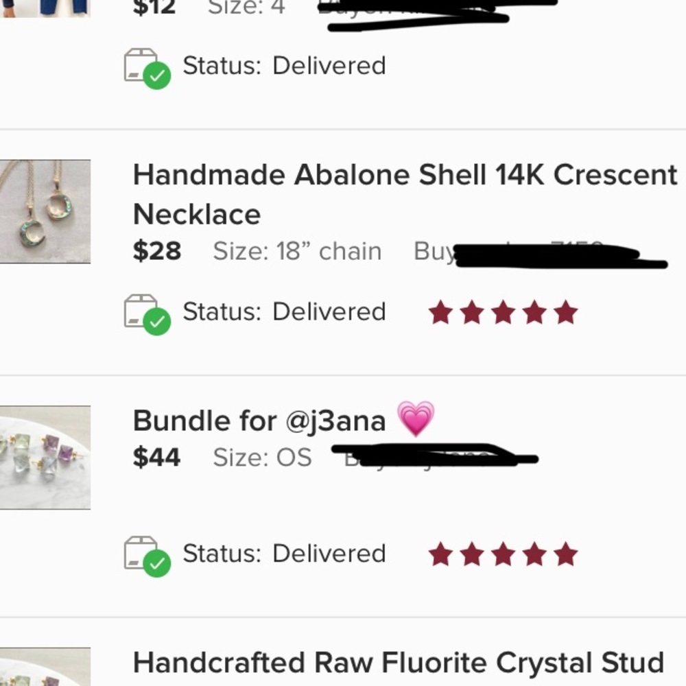 1 Left!✨ Abalone Shell 14K Crescent Moon Necklace - Picture 7 of 7